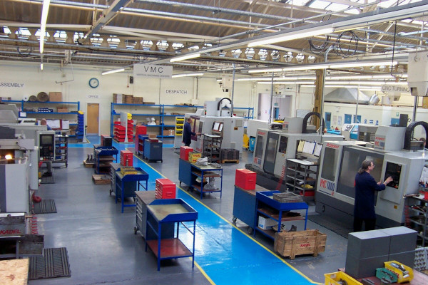 Photograph of Manufacturing floor at Kadel
